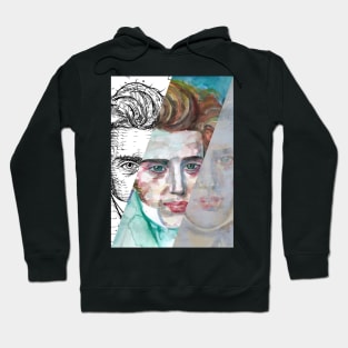 THREE TIMES SOREN KIERKEGAARD .1 Hoodie